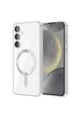 Newface Samsung Galaxy S23 Kılıf Kross Magneticsafe Kapak - Titan Gri