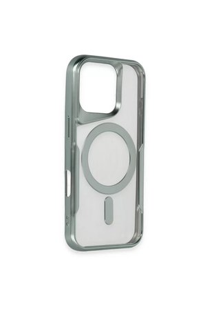 Newface Apple iPhone 16 Kılıf Boyi Magsafe Silikon Kapak - Lacivert