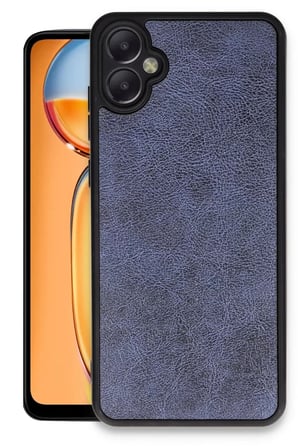 Newface Samsung Galaxy A06 Kılıf Aras Deri Kapak - Lacivert