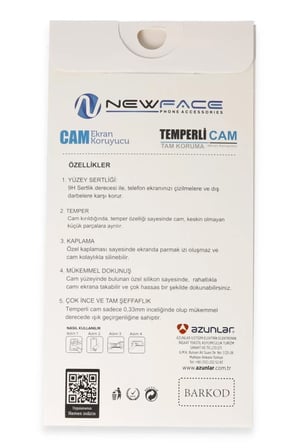 Newface Samsung Galaxy A06 3D Antistatik Cam Ekran Koruyucu