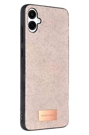 Onegif Samsung Galaxy A06 Bright Simli Kapak - Pembe