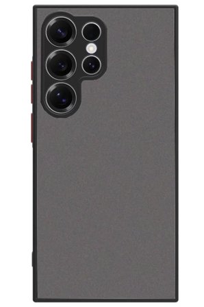 Newface Samsung Galaxy S25 Ultra Kılıf Montreal Silikon Kapak - Siyah