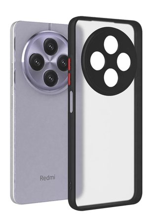 Newface Xiaomi Redmi 14C Kılıf Montreal Silikon Kapak - Siyah