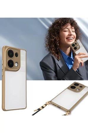 Newface Xiaomi Redmi Note 13 Pro 5G Kılıf Penta Silikon Kılıf - Şeffaf