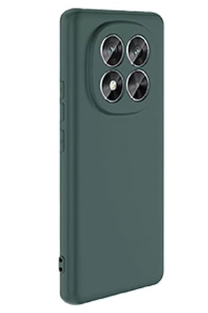 Newface Xiaomi Redmi Note 14 Pro 5G Kılıf Nano içi Kadife Silikon - Koyu Yeşil