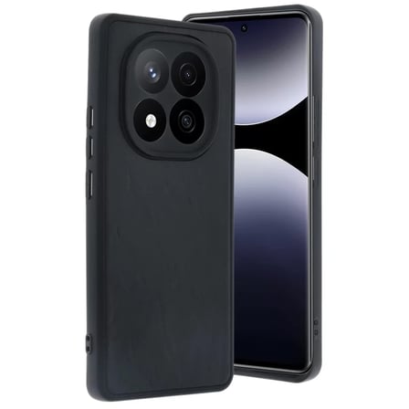 Newface Xiaomi Redmi Note 14 Pro 5G Kılıf Aras Deri Kapak - Siyah