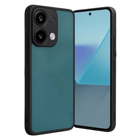 Newface Xiaomi Redmi Note 13 4G Kılıf Aras Deri Kapak - Açık Yeşil