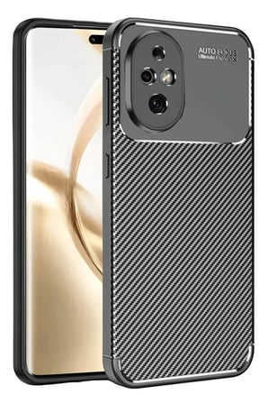 Newface Honor 200 Kılıf Auto Focus Karbon Kapak - Siyah