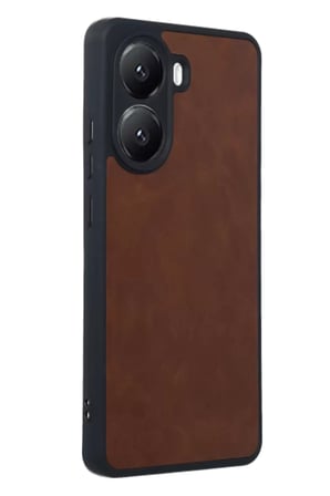 Newface Xiaomi Poco X7 Pro Kılıf Aras Deri Kapak - Taba