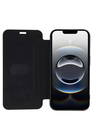 Newface Apple iPhone 16E Kılıf Flip Cover - Lacivert