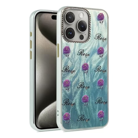 Newface Apple iPhone 14 Pro Kılıf Blade Aynalı Desenli Kapak - Desen 9