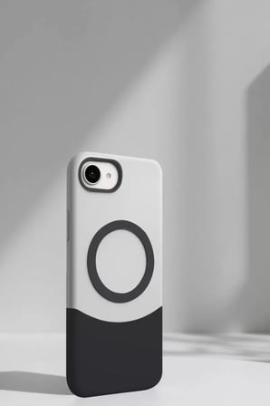 Joko Apple iPhone 16E Velar Magsafe Kapak - Natural Grey