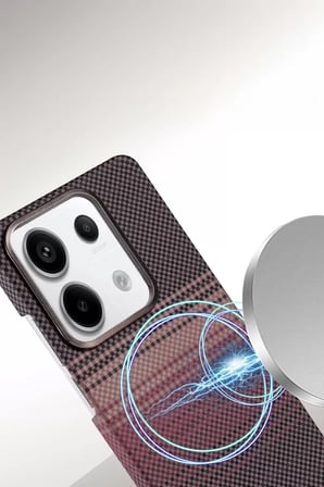 Newface Xiaomi Redmi Note 13 Pro 4G Vega Magsafe Kapak - Siyah