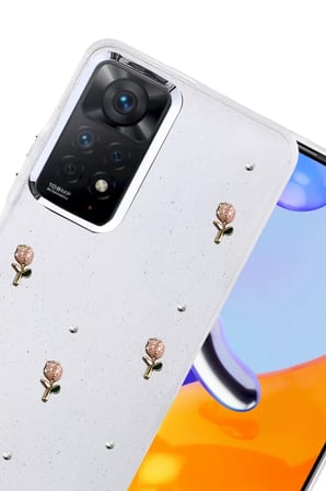 Newface Xiaomi Redmi Note 11 Pro Fiyonk Desenli Kapak - Desen 6