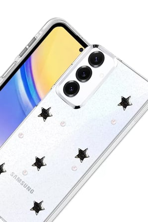 Newface Samsung Galaxy A15 4G Fiyonk Desenli Kapak - Desen 7