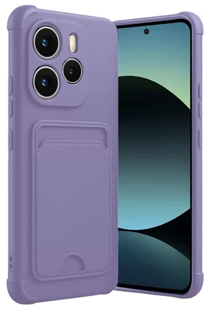 Newface Xiaomi Redmi Note 14 4G Kelvin Kartvizitli Silikon - Lila