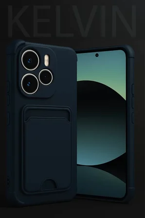 Newface Xiaomi Redmi Note 14 4G Kelvin Kartvizitli Silikon - Lila