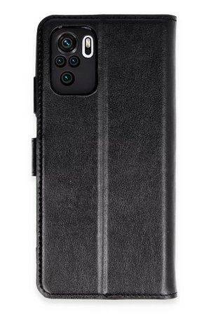 Newface Xiaomi Mi Note 10 Trend S Plus Kapaklı Kılıf - Siyah