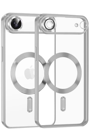 Newface Apple iPhone 17 Air Kross Magneticsafe Kapak - Gümüş