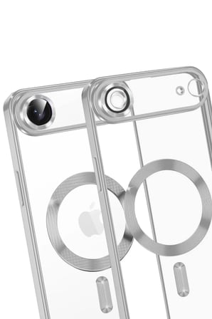 Newface Apple iPhone 17 Air Kross Magneticsafe Kapak - Gümüş
