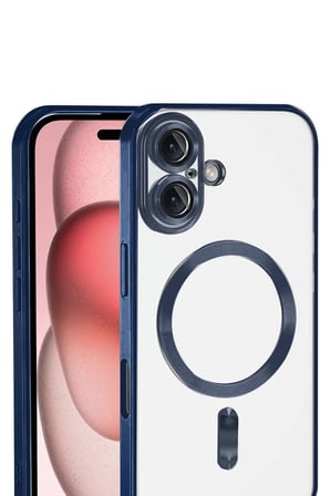Newface Apple iPhone 17 Kross Magneticsafe Kapak - Lacivert