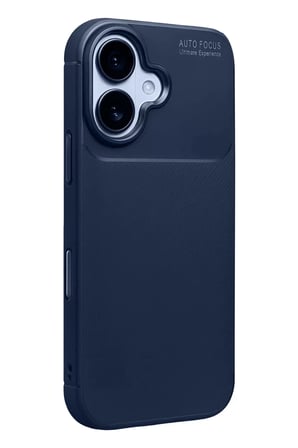 Newface Apple iPhone 17 Auto Focus Karbon Kapak - Lacivert