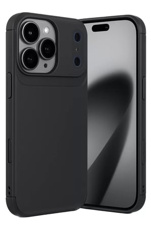 Newface Apple iPhone 17 Pro Max Auto Focus Karbon Kapak - Siyah