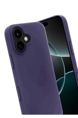 Newface Apple iPhone 17 First Silikon - Mürdüm