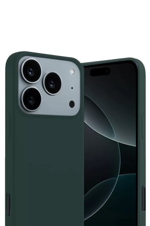 Newface Apple iPhone 17 Pro Max First Silikon - Koyu Yeşil