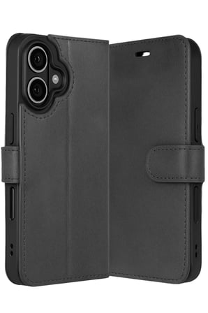 Newface Apple iPhone 17 Trend S Plus Kapaklı Kılıf - Siyah