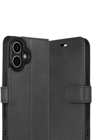 Newface Apple iPhone 17 Trend S Plus Kapaklı Kılıf - Siyah