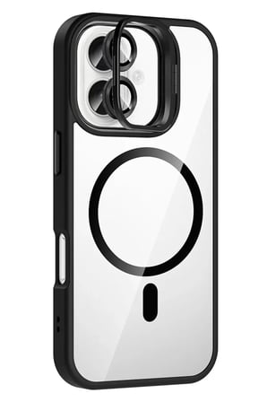 Joko Apple iPhone 17 Remim Lensli Magsafe Standlı Kapak - Siyah