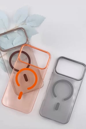 Joko Apple iPhone 17 Pro PC Blank Magsafe Kapak - Natural Grey