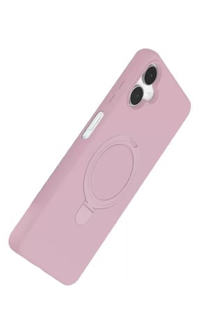 Newface Samsung Galaxy A06 Regal Magsafe Standlı Kapak - Açık Pembe