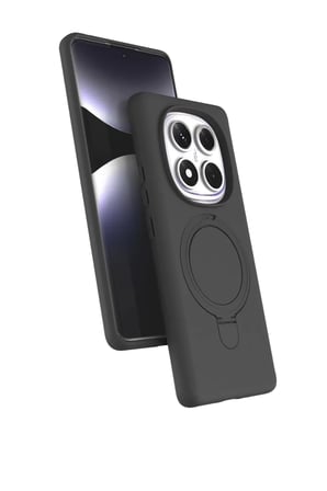 Newface Xiaomi Redmi Note 14 Pro 5G Regal Magsafe Standlı Kapak - Titan Gri