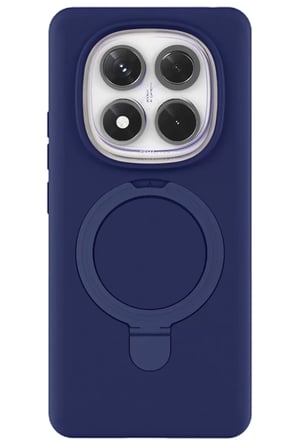 Newface Xiaomi Redmi Note 14 Pro 4G Regal Magsafe Standlı Kapak - Lacivert