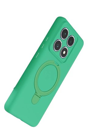 Newface Xiaomi Mi 14T Pro Regal Magsafe Standlı Kapak - Yeşil