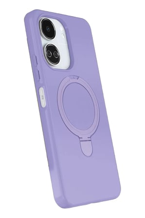 Newface Xiaomi Redmi 13C Regal Magsafe Standlı Kapak - Lila