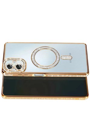 Newface Samsung Galaxy A07 4G Joke Simli Magneticsafe Kılıf - Gold