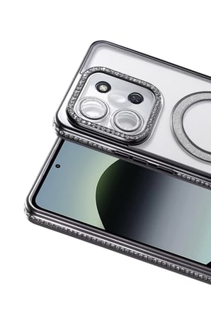 Newface Xiaomi Redmi 15C 4G Joke Simli Magneticsafe Kılıf - Siyah