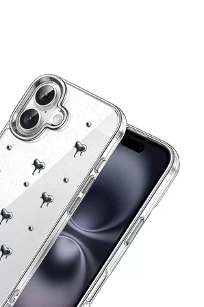 Newface Apple iPhone 17 Fiyonk Desenli Kapak - Desen 1