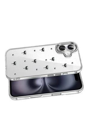 Newface Apple iPhone 17 Fiyonk Desenli Kapak - Desen 1