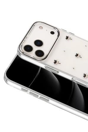Newface Apple iPhone 17 Pro Max Fiyonk Desenli Kapak - Desen 1