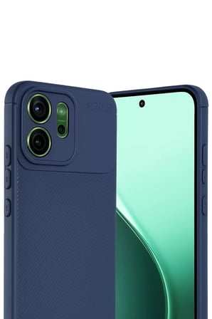 Newface Oppo Reno 14 Auto Focus Karbon Kapak - Lacivert