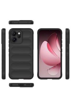 Newface Oppo Reno 14F Optimum Silikon - Siyah