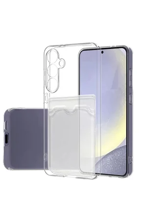 Newface Samsung Galaxy A17 5G Kart Şeffaf Silikon - Şeffaf