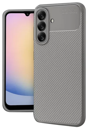 Newface Samsung Galaxy A17 5G Auto Focus Karbon Kapak - Gri