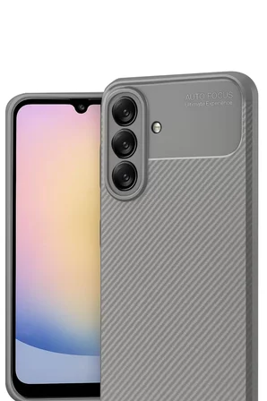 Newface Samsung Galaxy A17 5G Auto Focus Karbon Kapak - Gri
