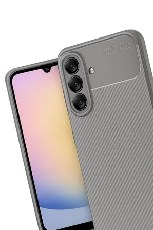 Newface Samsung Galaxy A17 5G Auto Focus Karbon Kapak - Gri