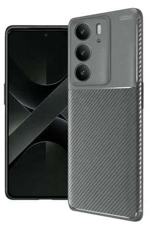 Newface Realme C75 4G Auto Focus Karbon Kapak - Gri